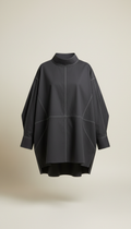Oversized Shirt in Architectural Cotton