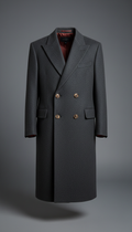 Structured Italian Wool Overcoat